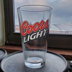 Coors Light Pint Glass